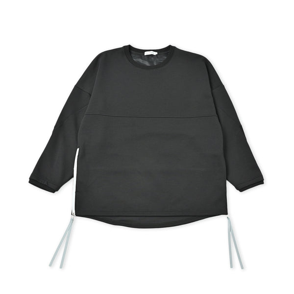 【日本製】 スウェットトレーナー 長袖 プルオーバー 柔らかい UVカット ポケット カイロポケット 無地 ユニセックス YAMITSUKI  ブラック(Makuake-W04-bk)